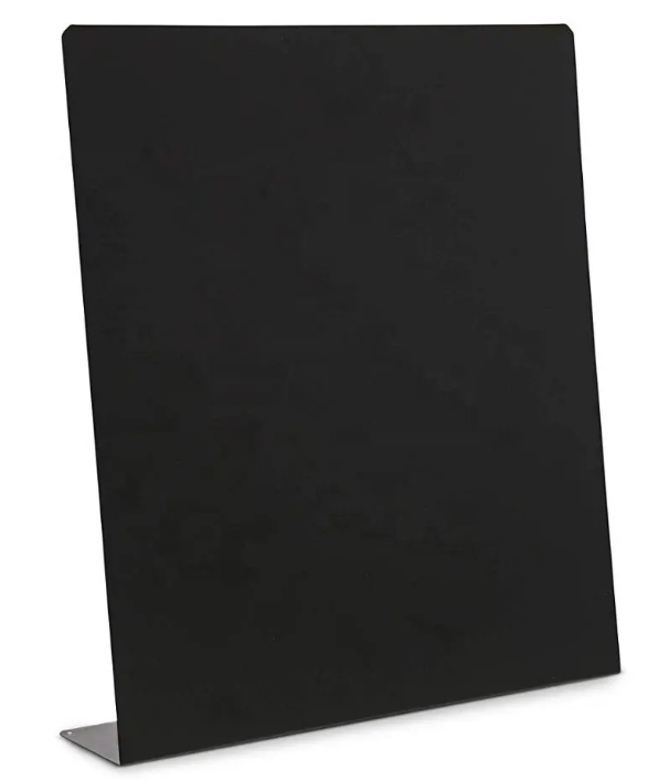 Black Metal Display Board